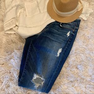 7 For All Mankind High Waist Ankle Skinny Sz 29